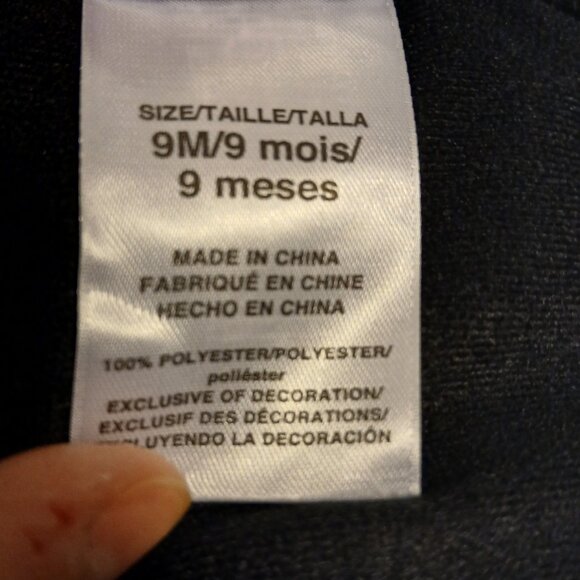 NWOT Infant Baby Adidas Running Track Suit Black & White Matching Set - Picture 7 of 9